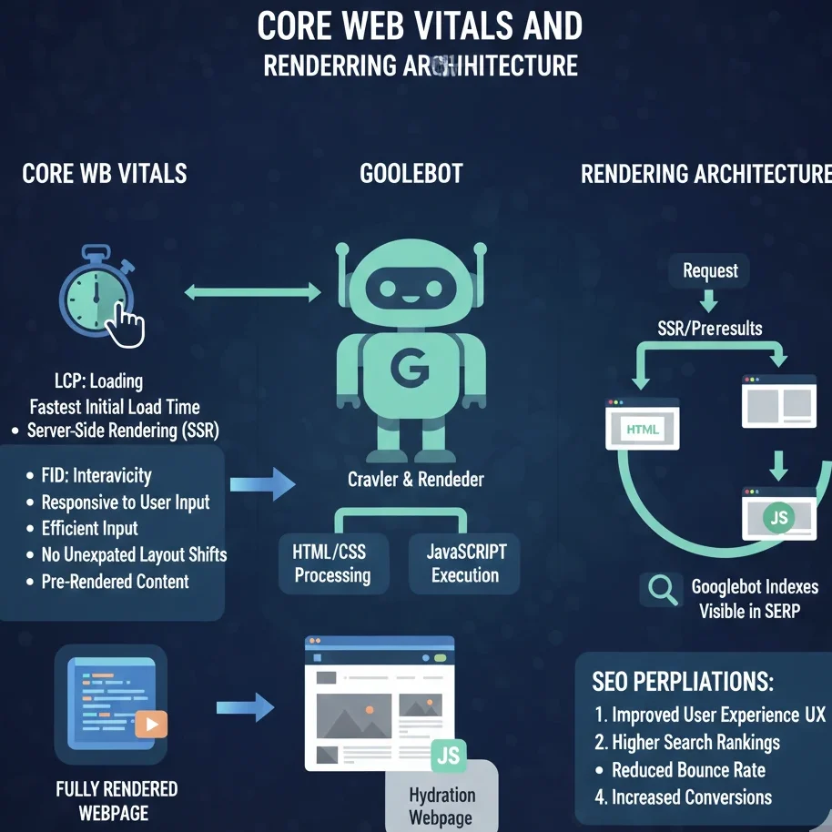 The Architecture of Modern Web Development: 2026 Guide 7 9. Core Web Vitals and Rendering Architecture