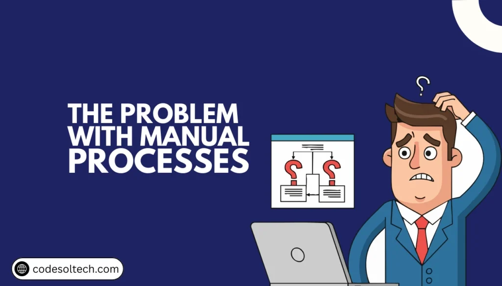5 Ways Codesol Technologies Transforming Digital Workflows 1 The Problem with Manual Processes