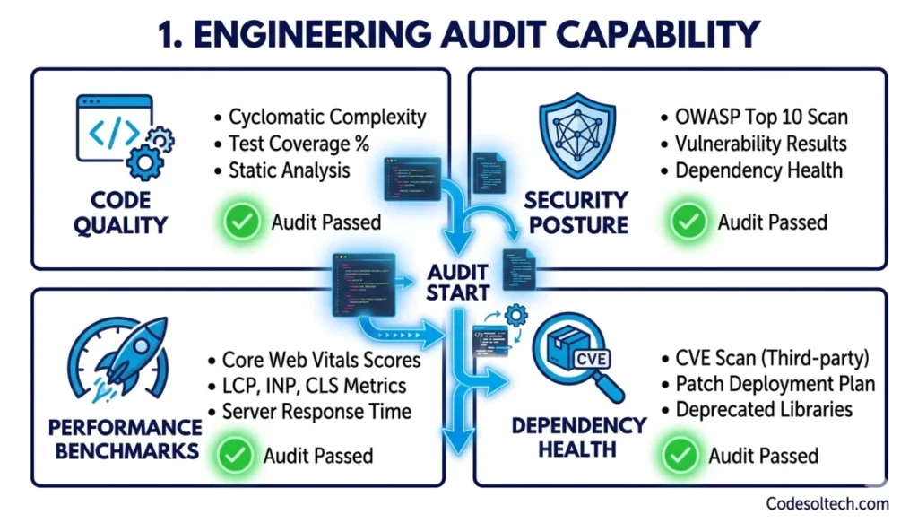 Choosing a Web Development Partner: The Decision That Defines Your Digital Infrastructure 2 1. Engineering Audit Capability
