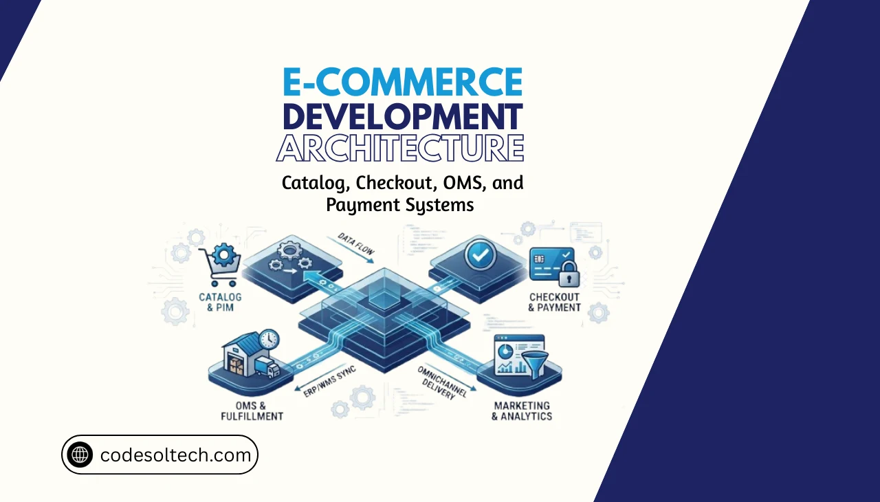 E-commerce Development Architecture: How Catalog, Checkout, OMS, and Payment Systems Work Together