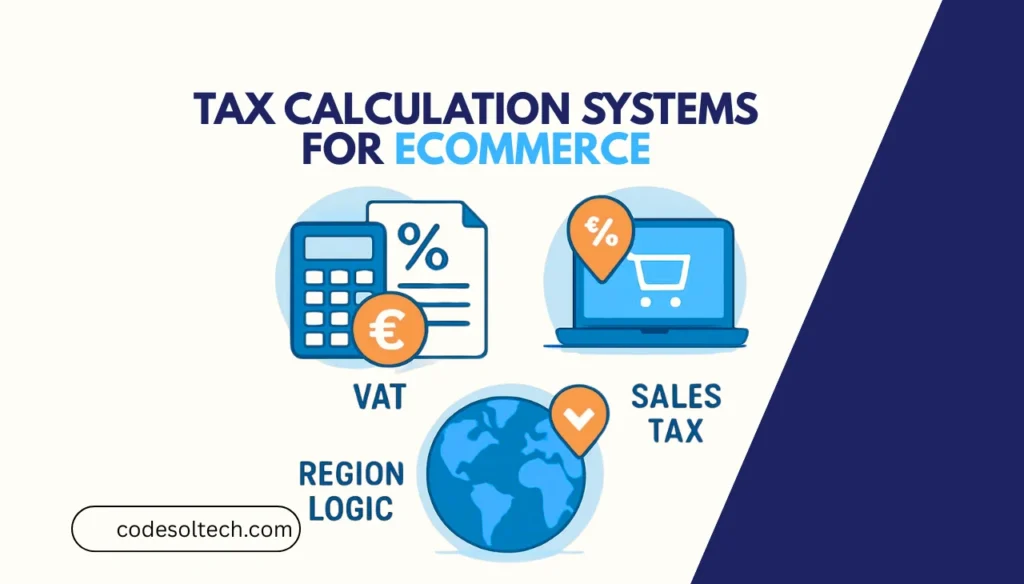 Tax Calculation Systems for Ecommerce: VAT, Sales Tax & Region Logic
