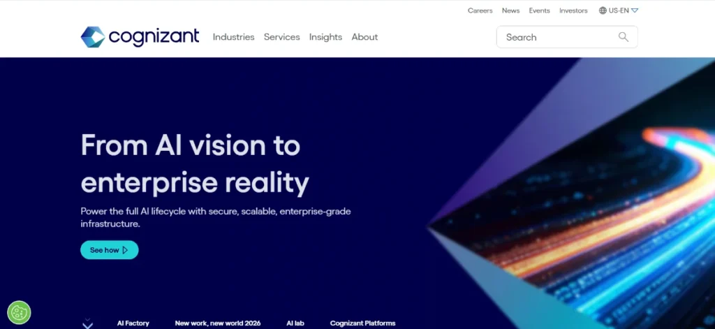 Top 10 Digital Transformation Companies in Austin, Texas 6 Cognizant Austin