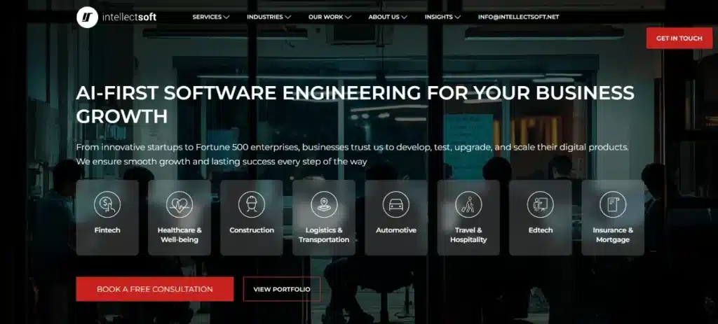 Best Software Development Companies in Austin, TX 4 4. Intellectsoft — Enterprise Software and AI Development