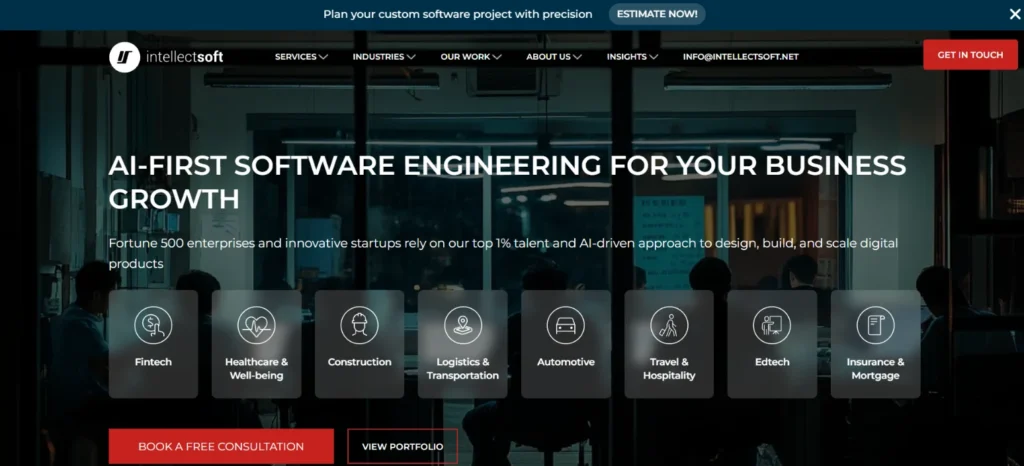 Top 10 Healthcare App Development Companies in Austin (2026 Guide) 6 Intellectsoft