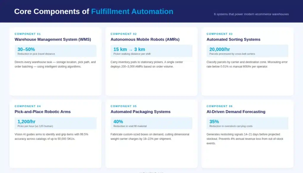 Fulfillment Automation Systems in Ecommerce: How They Work and Why They Matter 2 Core Components of Fulfillment Automation