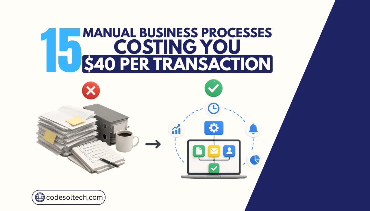 15 Business Processes You're Still Doing Manually (But Shouldn't)