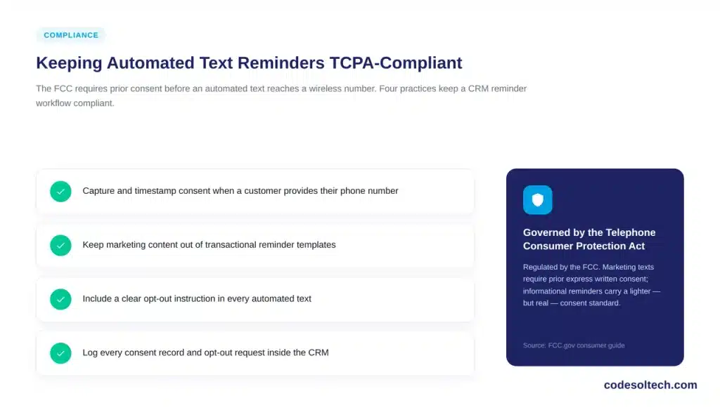Is It Legal to Send Automated Text Reminders to Customers